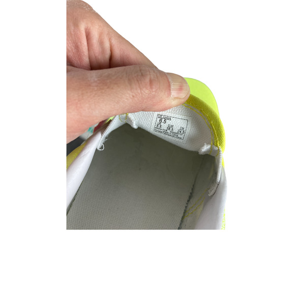 Vans Slip On Yellow Women's Classic Skate Shoes - Picture 4 of 8